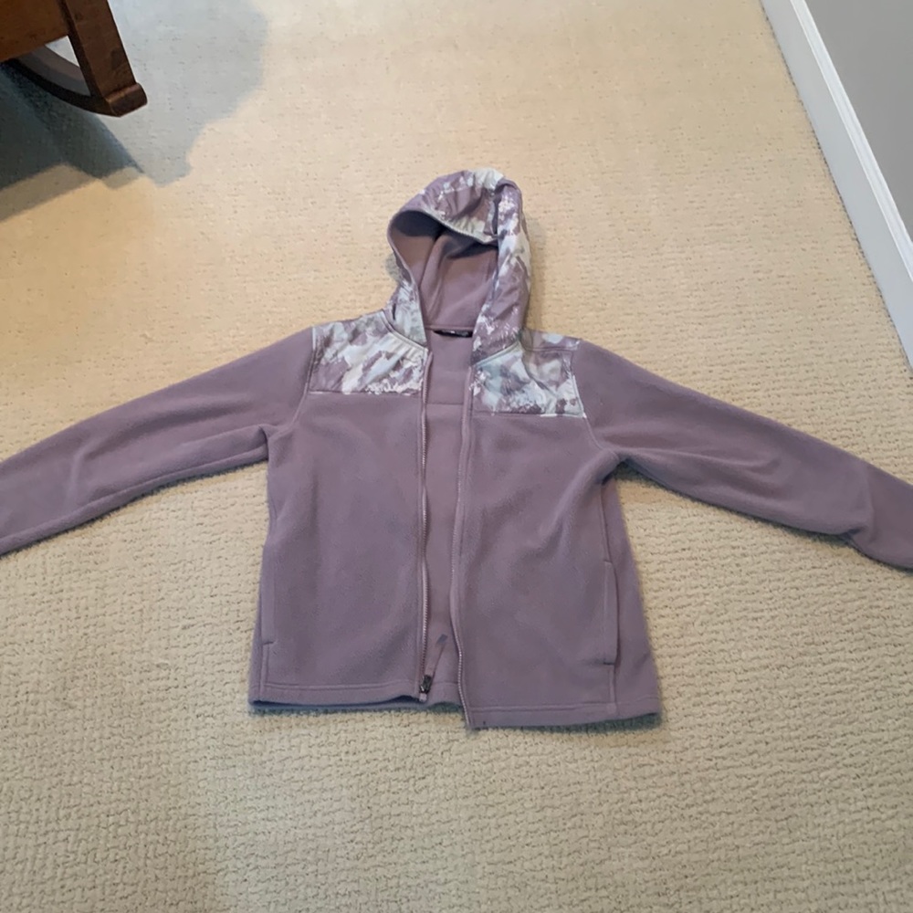 Girls North face fleece